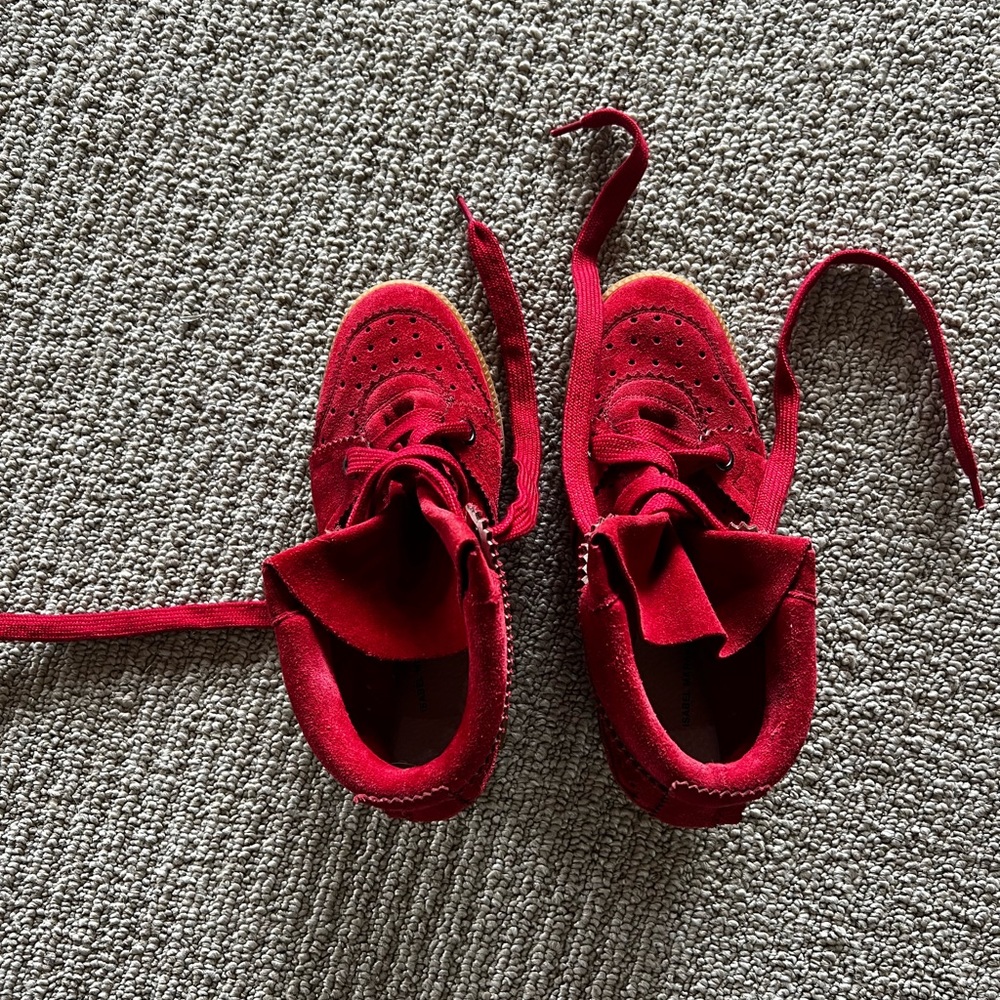 Isabel Marant Bobby Leather sneakers - Picture 2 of 4
